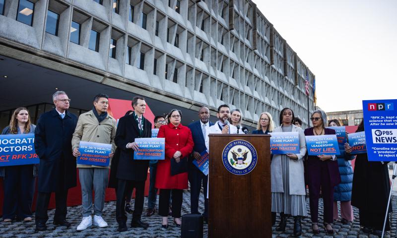 Congressman Dr. Raul Ruiz Leads Press Conference on Robert F. Kennedy Jr.'s Nomination for HHS Secretary