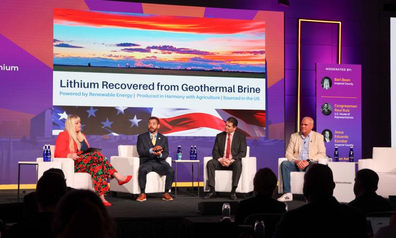 From left to right: Deputy CEO, Bari Bean, Congressman Ruiz, Supervisor Jesus Eduardo Escobar, Supervisor Ryan Kelley