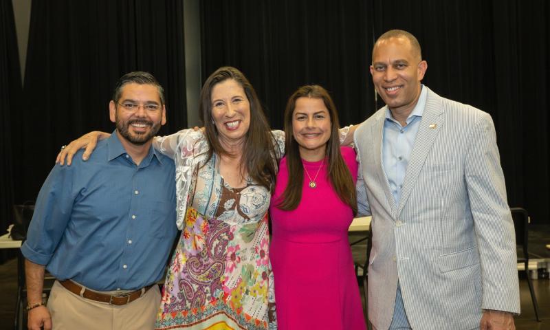 Reps. Ruiz, Leger Fernández, Barragán, and Leader Jeffries