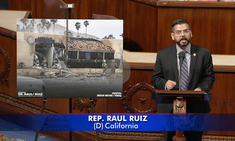 Congressman Ruiz Delivers Remarks on the House Floor on Palm Springs IVF Facility Terrorist Attack