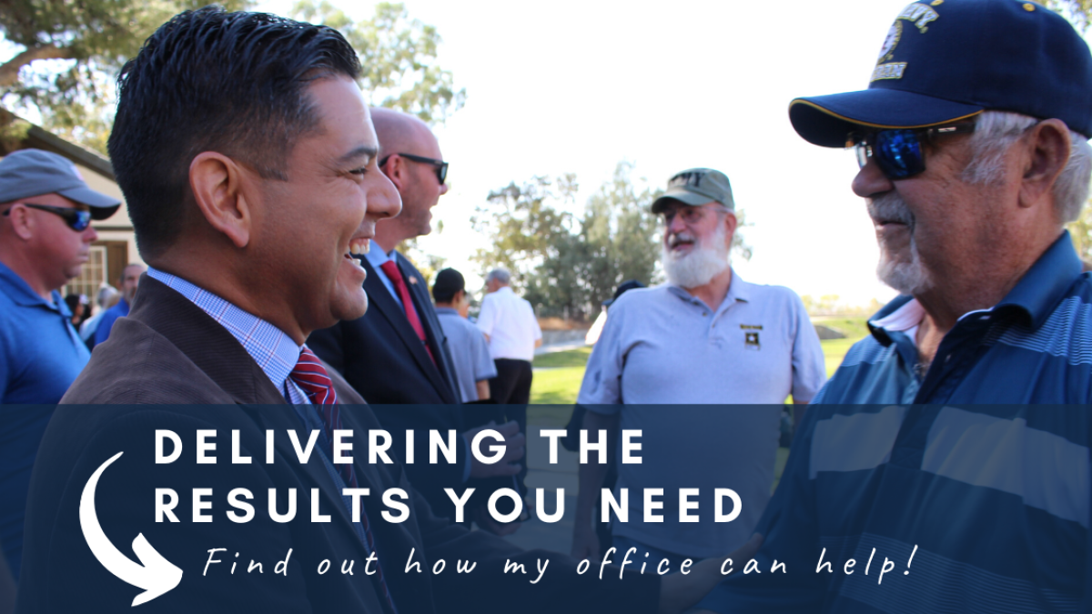 Rep. Ruiz Speaks with Veterans